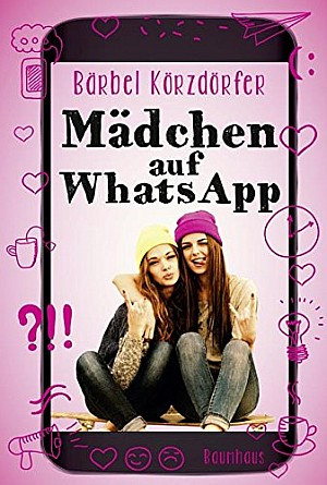 Mädchen auf WhatsApp